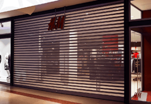 perforated rolling shutter