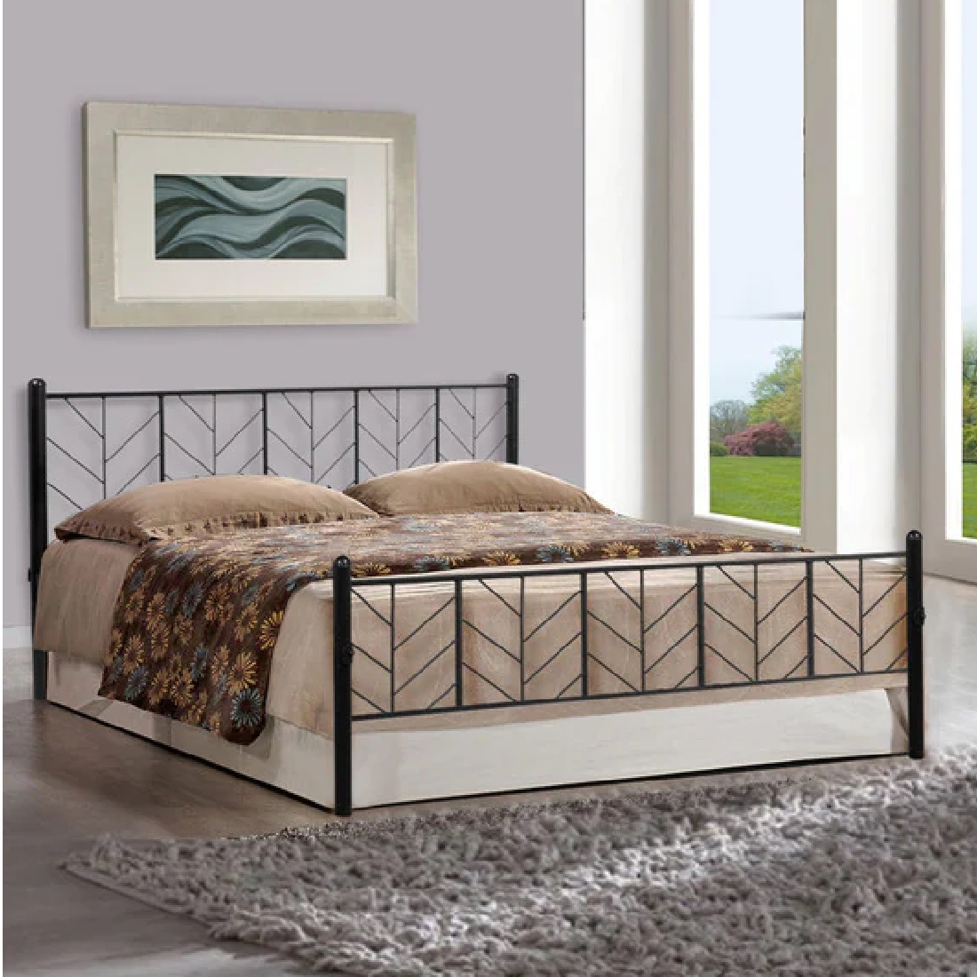 metal bed frame