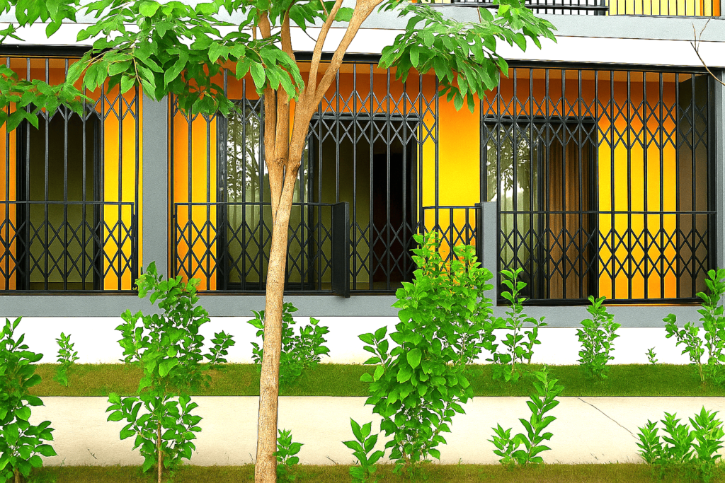 MS Collapsible Gate design by Prabhat Engineering