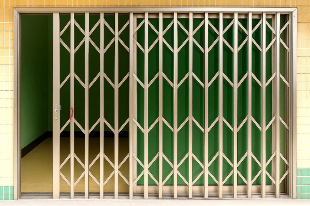 Stainless Steel Collapsible Gate design in Mumbai