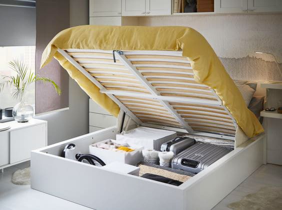 Heavy duty spring bed with gas lift mechanism in Mumbai