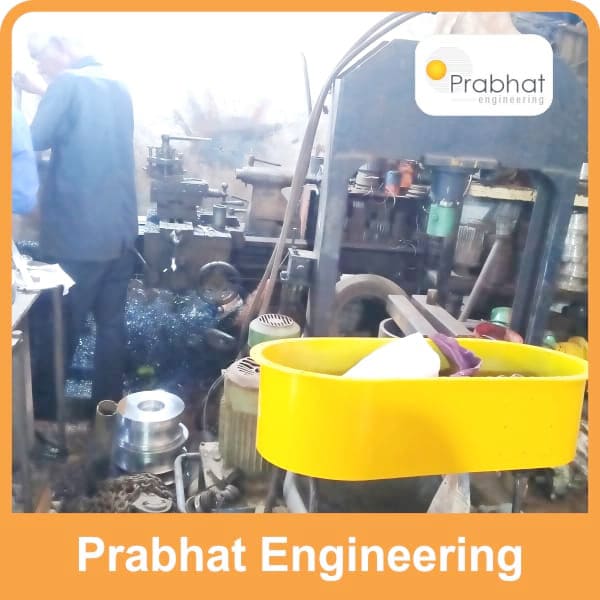 In-house manufacturing of boom barrier with fabrication welding and assembly