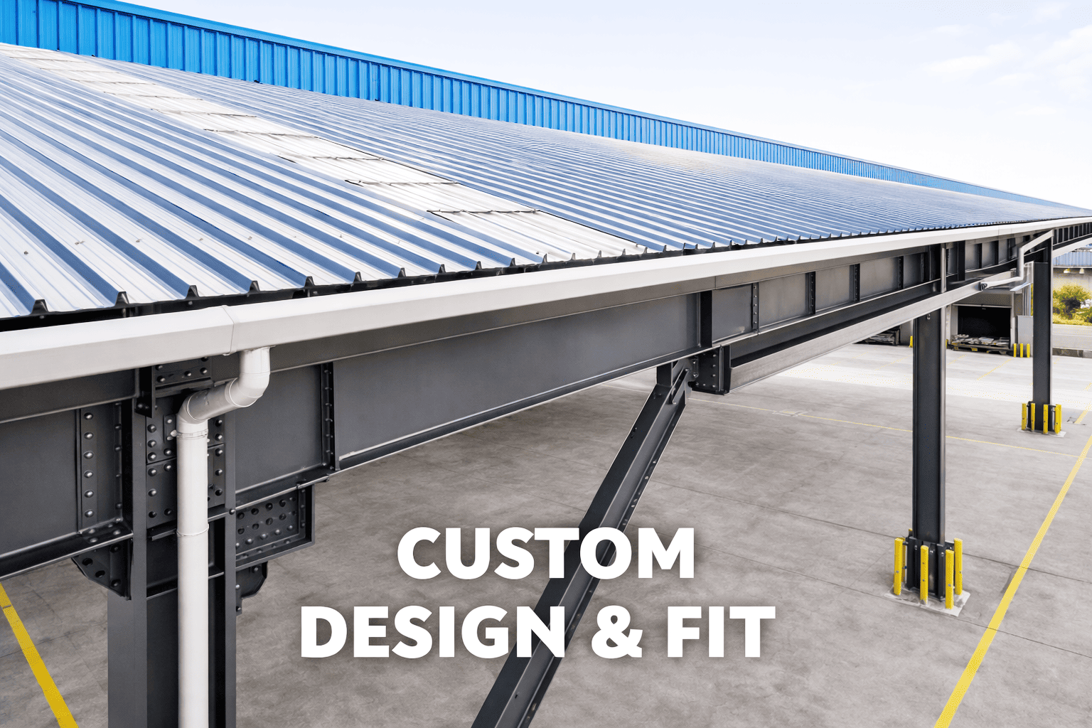 Custom-designed terrace shed fabricated by Prabhat Engineering in Mumbai