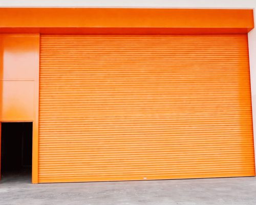 Industrial heavy-duty rolling shutter for warehouse