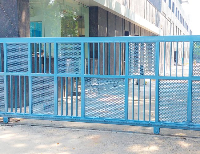 Automatic Sliding Gate with smooth motorized operation for secure residential and commercial entrances